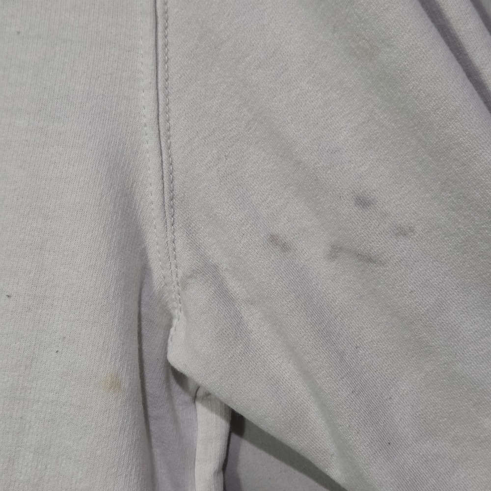 Six Flags Fright Fest Shock Axe Zombie Girl UnDeb Small White Crew Sweatshirt - Picture 6 of 7